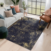 9x12 Area Rug for Dining Room, Washable Rug, Low-Pile, Non-Slip, Non-Shedding, Foldable, Kid & Pet Friendly - Area Rugs for living room, bedroom