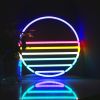 1pc Neon Sign Led Lights Wall Decor Rainbow Room Decor For Girls