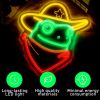 1pc Cowboy Frog LED  Neon Light Sign - Bright & Vibrant On/Off Switch - Energy-Saving, Durable Design - Ideal for Business Bars, Pubs