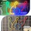 1pc Neon Sign - Novelty Lighting for Party Ambiance - LED Wall Light for Living Room, Bedroom, Festival, Theme Party Props