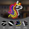 1pc Vibrant Multi-Color LED Wall Neon Sign - Stunning Mood Lamp for Room, Party, Club Decoration