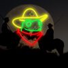 1pc Cowboy Frog LED  Neon Light Sign - Bright & Vibrant On/Off Switch - Energy-Saving, Durable Design - Ideal for Business Bars, Pubs