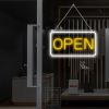 1pc Open LED Neon Sign Light - USB Powered, Colorful, Adjustable Brightness, Plug and Play - Perfect for Game Room, Bedroom, Bar,Coffee Room