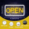 1pc Open LED Neon Sign Light - USB Powered, Colorful, Adjustable Brightness, Plug and Play - Perfect for Game Room, Bedroom, Bar,Coffee Room