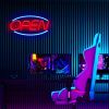 1pc LED Open Neon Sign, USB & Batteries Powered Neon Light