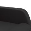 Massage Reclining Chair Black Faux Leather