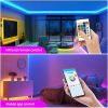 130ft Led Lights for Bedroom, LED Strip Lights with Remote and App Control Music Sync Color Changing RGB LED Strip