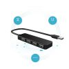 4 Port USB 2.0 Hub Extension Splitter Adapter For Computer Laptop Tablet Accessories