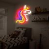 1pc Vibrant Multi-Color LED Wall Neon Sign - Stunning Mood Lamp for Room, Party, Club Decoration