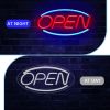 1pc LED Open Neon Sign, USB & Batteries Powered Neon Light