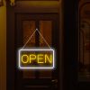 1pc Open LED Neon Sign Light - USB Powered, Colorful, Adjustable Brightness, Plug and Play - Perfect for Game Room, Bedroom, Bar,Coffee Room