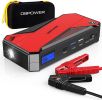 DBPOWER Car Jump Starter, 1600A Peak 18000mAh Portable Power Pack for Up to 7.2L Gas and 5.5L Diesel Engines