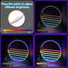 1pc Neon Sign Led Lights Wall Decor Rainbow Room Decor For Girls