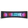 VEVOR Programmable LED Sign, P5 Full Color LED Scrolling Panel, DIY Custom Text Animation Pattern Display Board