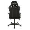 Techni Sport TS-F44 Fabric Ergonomic High Back Racer Style PC Gaming Chair, Black