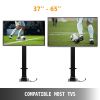 VEVOR Motorized TV Lift Stroke Length 35 Inches Motorized TV Mount Fit for 32-65 Inch TV Lift with Remote Control Height Adjustable 28.7-64.2 Inch