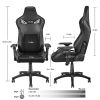 KARNOX Ergonomic Gaming Chair,Adjustable Office Computer Chair with Lumbar Support ,Tall Back Swivel Chair with Headrest and Armrest