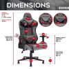 Techni Sport XL Ergonomic Gaming Chair , Grey