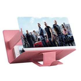 Mobile Phone Video HD Amplifier (Color: Pink)