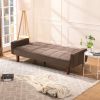 New Arrival Factory Gray Sofa Bed in Living Room Multi-function Leisure Sleeper Couch