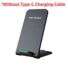 30W Wireless Charger Stand Pad For iPhone 14 13 12 11 Pro X XS Max XR Samsung S21 S20 Qi Fast Charging Dock Station Phone Holder