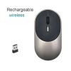 Bluetooth 5.1 2.4G Wireless Dual Mode Rechargeable Mouse Optical USB Gaming Computer Charing Mause New Arrival for Mac Ipad PC