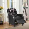 Massage Racing Gaming Single Recliner Chair