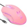 USB-C mute colorful luminous mouse for type C notebook computer mouse gaming mouse