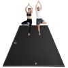 VEVOR Exercise Mat, Non Slip High Density Premium Yoga Mat, Exercise Yoga Mat for Men Women, Fitness & Exercise Mat with Bag & Carry Strap