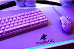 AnubisGX RGB Gaming Mouse Pad, XL Light Up Oversized Computer Gaming XL Desk Mat, 10 Type Glowing LED Pad, Large Waterproof Extended Mousepad Surface