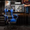 Ergonomic Gaming Chair for Adults, Comfortable Computer Chair for Heavy People, Adjustable Height Office Desk Chair with Wheels