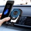 10W Qi Wireless Fast Charger Car Mount Air Vent Mobile Phone Holder Charging Stand Fit For IPhone 12 11 Pro Max Xiaomi Samsung