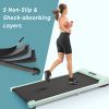 2 in 1 Under Desk Electric Treadmill 2.5HP;  with Bluetooth APP and speaker;  Remote Control;  Display;  Walking Jogging Running Machine Fitness Equip