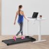 2 in 1 Under Desk Electric Treadmill 2.5HP;  with Bluetooth APP and speaker;  Remote Control;  Display;  Walking Jogging Running Machine Fitness Equip