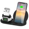 Wireless Charger 10W Fast Charging Station For iPhone Apple iWatch Series 5/4/3/2/1 AirPods