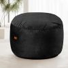 RAINBEAN Bean Bag Chair,Deluxe Velvet Super Soft Lazy Sofa Fur with Memory Foam Filled